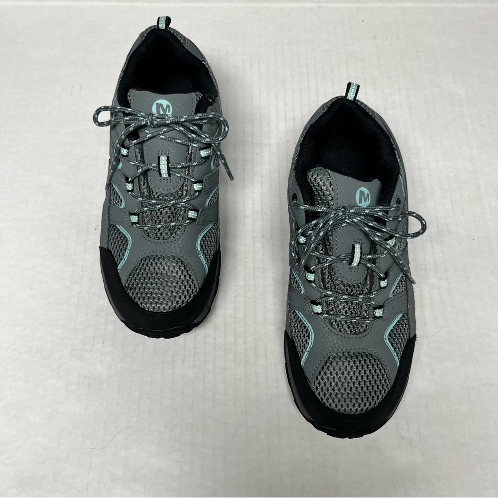 Merrel gray Moab 2 low hiking trail shoes 6 Gorpcore outdoor adventure walking - Picture 2 of 13
